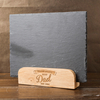 Personalised 5 Piece Slate Cheeseboard Set - The World