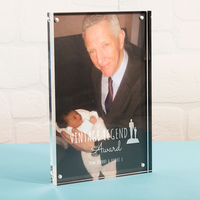 Personalised Acrylic Photo Keepsake - Vintage Legend Award