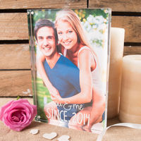 Personalised Acrylic Photo Keepsake - You & Me Since