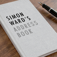 Personalised Address Book - Canvas Design