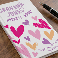 Personalised Address Book - Grandma