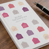 Personalised Address Book - Hearts & Houses