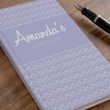 Personalised Address Book - Purple Hearts