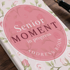 Personalised Address Book - Senior Moment