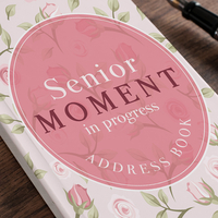 Personalised Address Book - Senior Moment