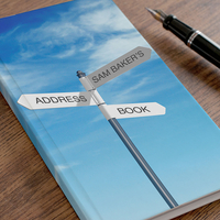 Personalised Address Book - Sign Post
