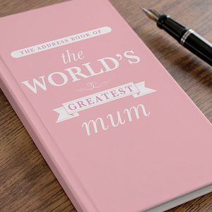 Personalised Address Book - The World