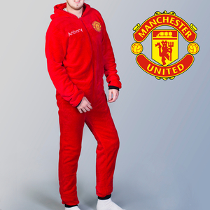 Personalised Adult Manchester United Onesie
