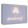 Personalised Alphabet Illuminated Canvas - Traditional Font