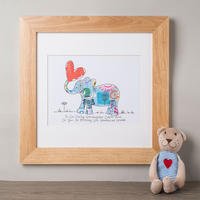 Personalised Animal Framed Print