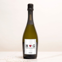 Personalised Anniversary Prosecco - Heart