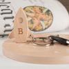 Personalised Apollo Key Holder Set - Initial & Message