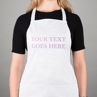 Personalised Apron - Any Message