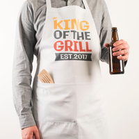 Personalised Apron - King Of The Grill