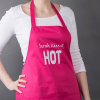 Personalised Apron - Likes It Hot