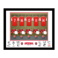 Personalised Arsenal Dressing Room Print