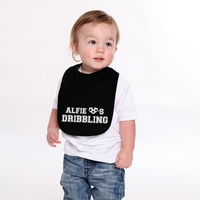 Personalised Baby Dribbling Bib
