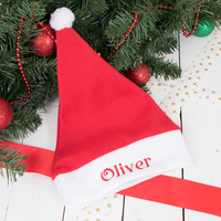 Personalised Baby Santa Hat