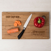 Personalised Bamboo Chopping Board - Chop Chop Mum
