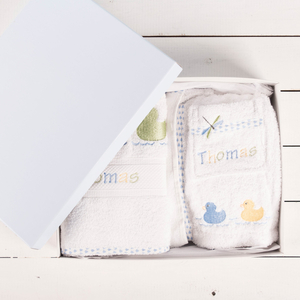 Personalised Bath Time Gift Set For Boys