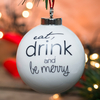 Personalised Bauble - Be Merry