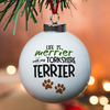 Personalised Bauble - Life Is Merrier