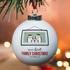 Personalised Bauble - Twin First Family Christmas