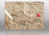 Personalised Beach Cricket Print