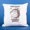 Personalised Beano Big Heads Cushion Cover - Gnasher