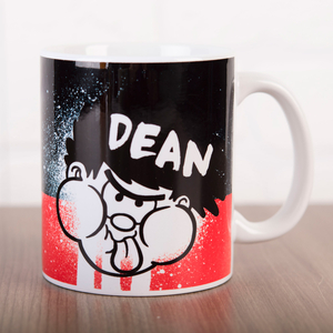 Personalised Beano Big Heads Mug - Dennis
