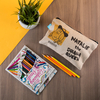 Personalised Beano Big Heads Pencil Case & Pencils - Minnie