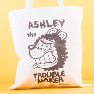 Personalised Beano Big Heads Tote Bag - Gnasher