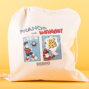Personalised Beano Classic Drawstring Bag - Top Dog