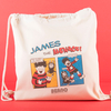 Personalised Beano Classic Drawstring Bag - Water Pistol