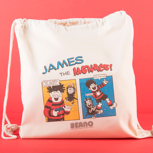 Personalised Beano Classic Drawstring Bag - Water Pistol