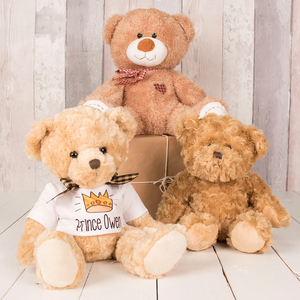 Personalised Bear With T-Shirt - Prince