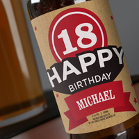 Personalised Beer - 18th Birthday