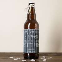 Personalised Beer - Best Man It