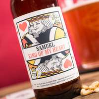 Personalised Beer - King Of My Heart