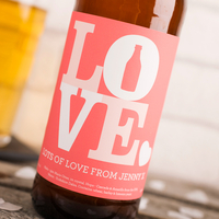 Personalised Beer - LOVE