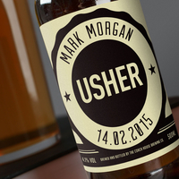 Personalised Beer - Usher