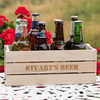 Personalised Beer Crate With 8 Bottles Of Ale
