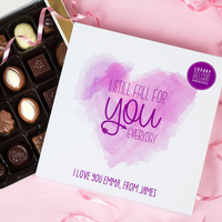 Personalised Belgian Chocolates - I Still Fall For You