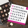 Personalised Belgian Chocolates - M.O.T.H.E.R