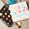 Personalised Belgian Chocolates - Pop Birthday