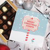 Personalised Belgian Chocolates - Snow