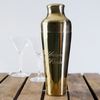 Personalised Belmont Gold-Plated Cocktail Shaker