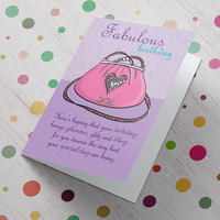 Personalised Birthday Card - Fabulous Birthday