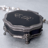 Personalised Black Vintage Jewellery Box