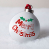 Personalised Bone China Bauble - Christmas Holly